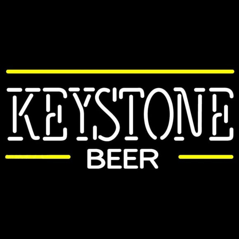 Keystone Logo Neon Sign
