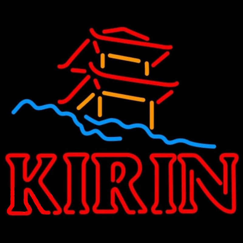 Kirin Japanese Pagoda Beer Sign Neon Sign