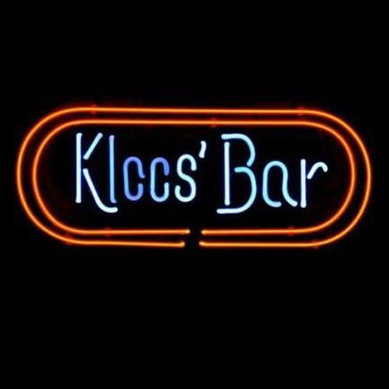 Kloos Bar Logo Neon Sign