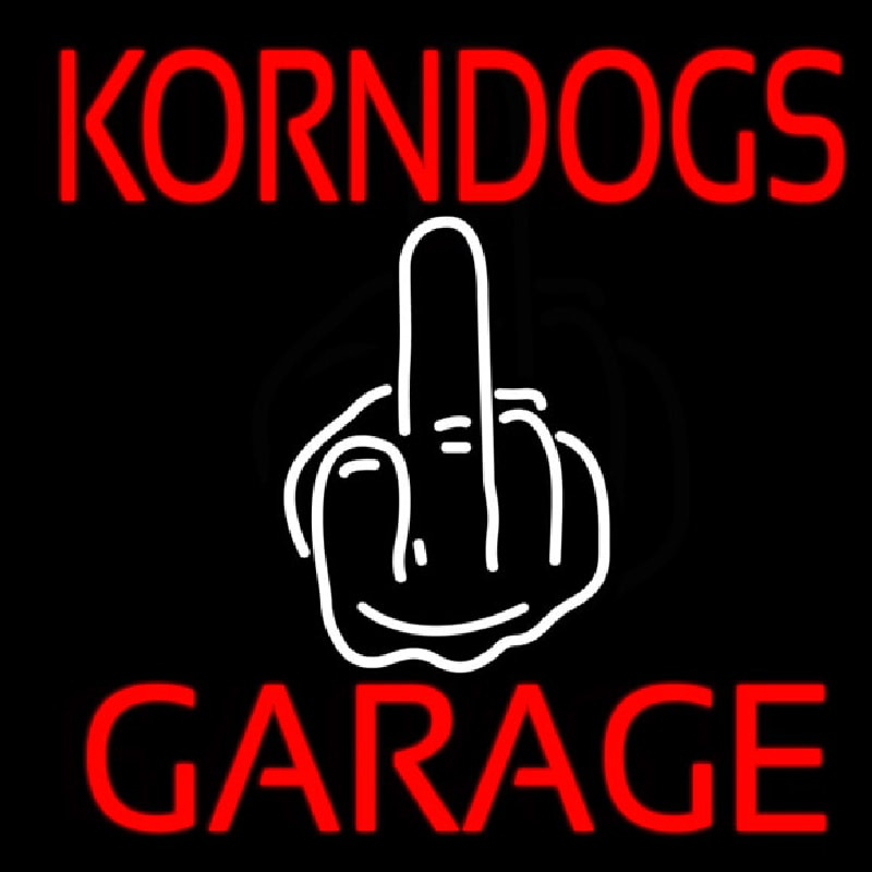 Kornogs Garage Neon Sign