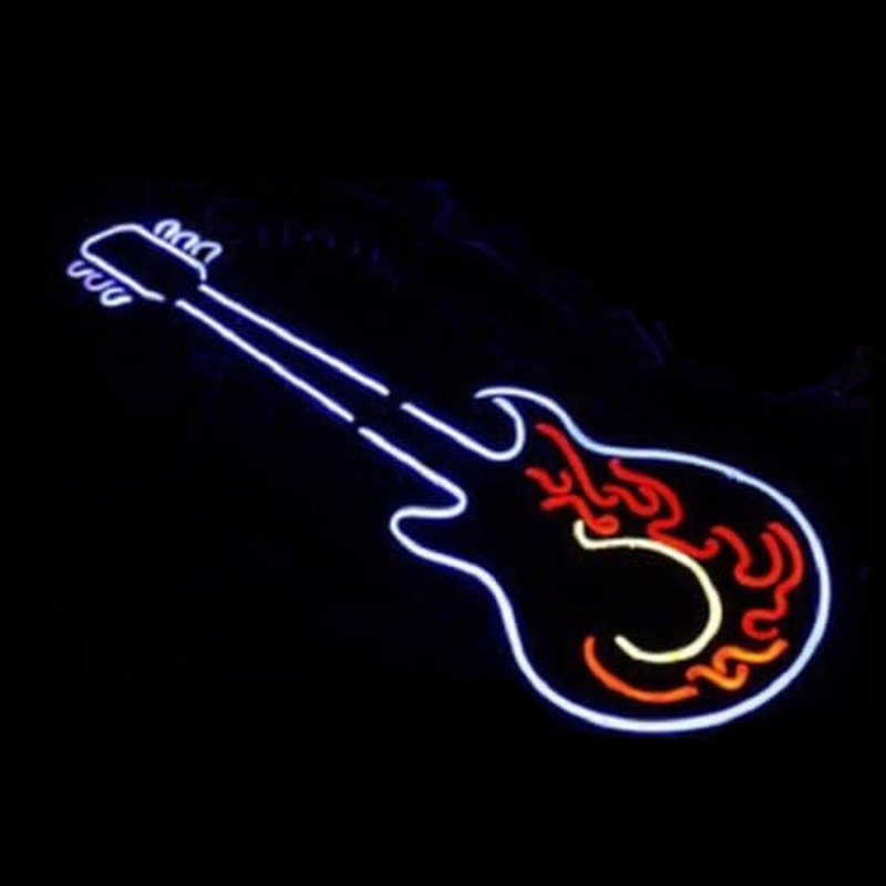 LIVE MUSIC GUITAR Neon Sign