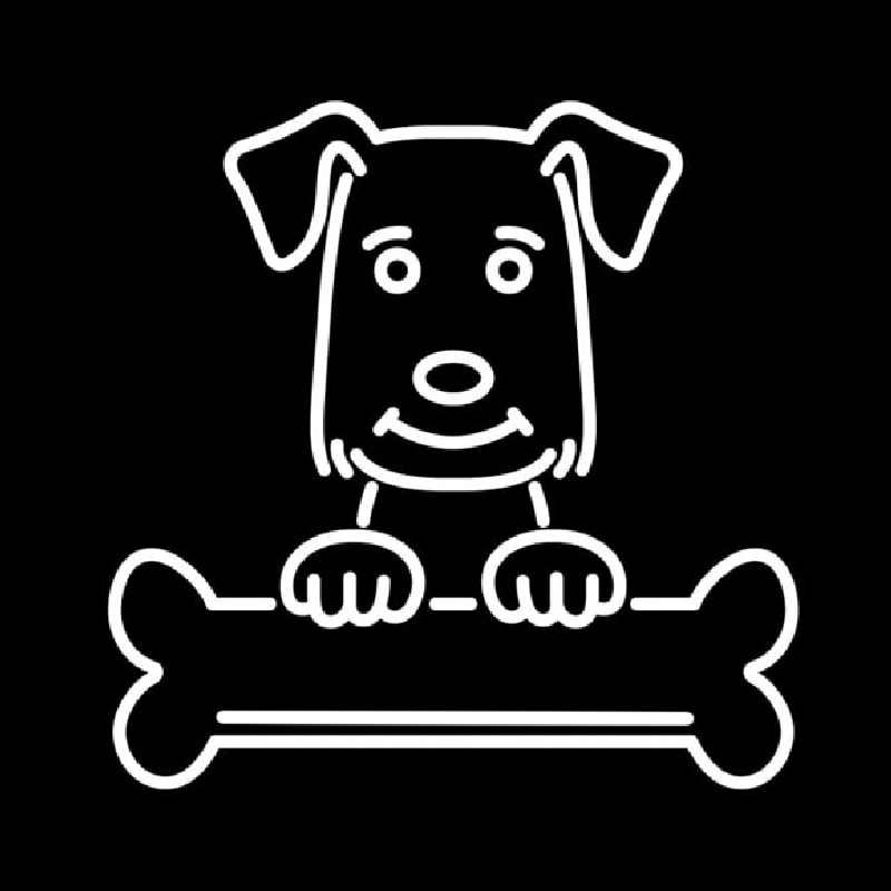 Labrador Retriever Poster Neon Sign