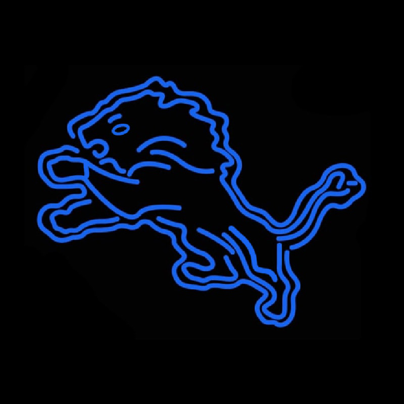 Lion Neon Sign