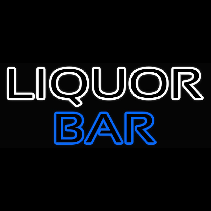 Liquor Bar 2 Neon Sign