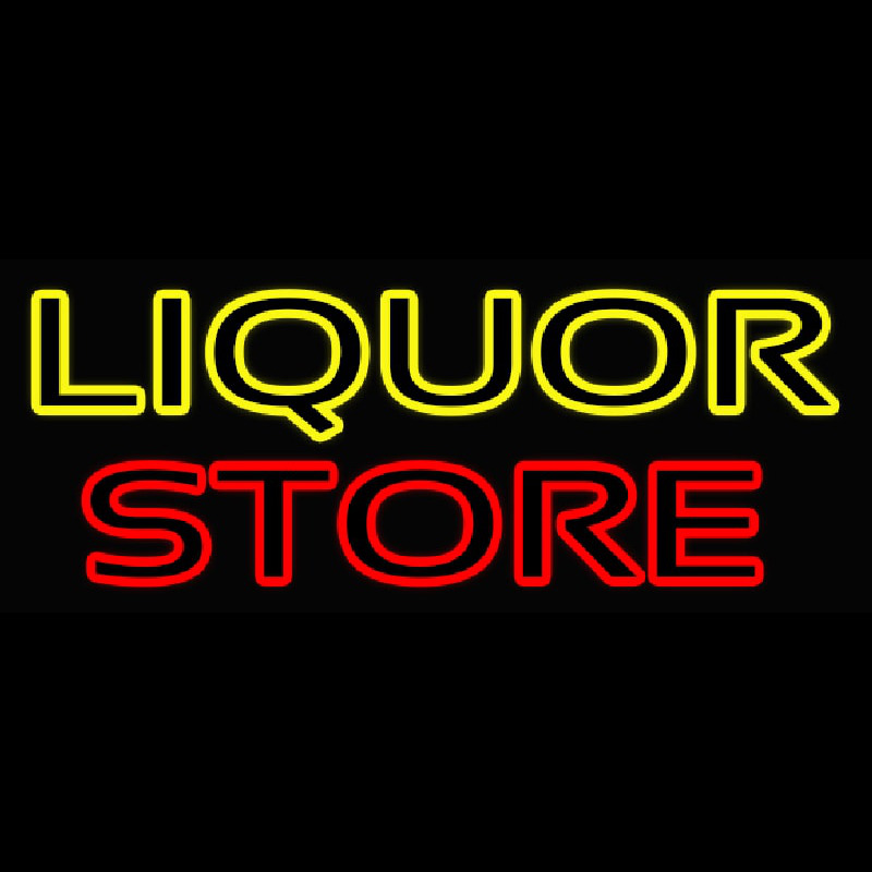Liquor Store 2 Neon Sign
