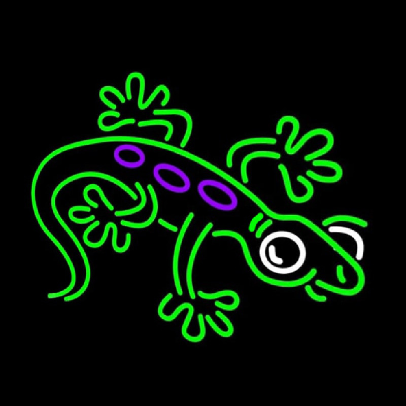 Lizard 2 Neon Sign