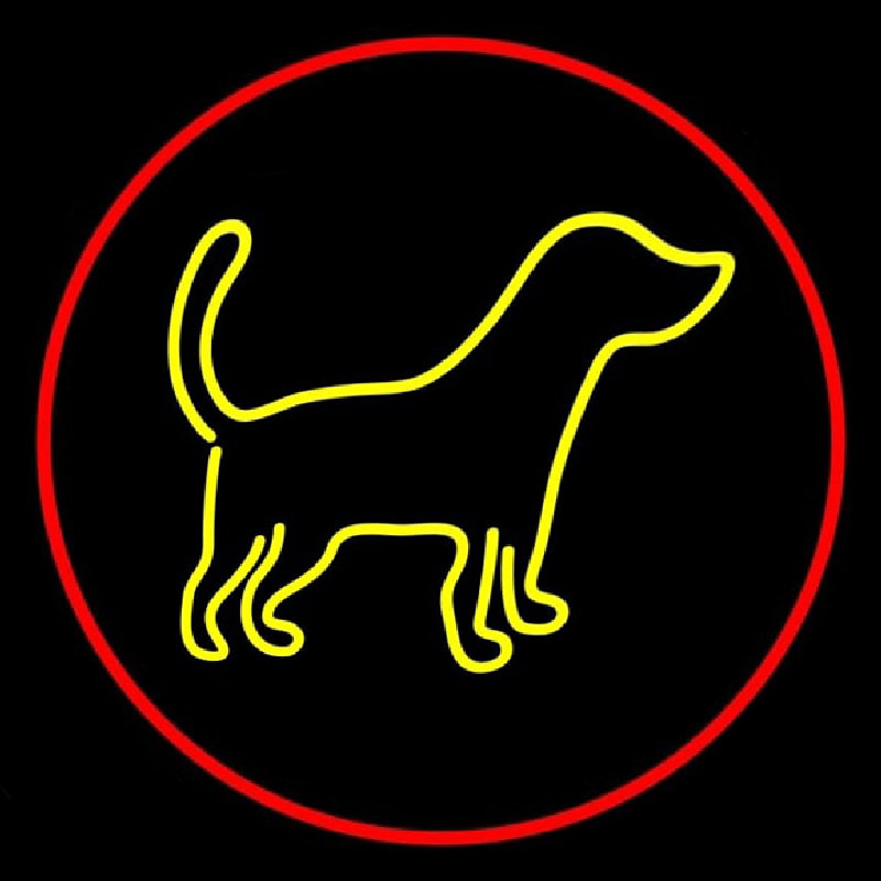 Logo Dog 2 Neon Sign