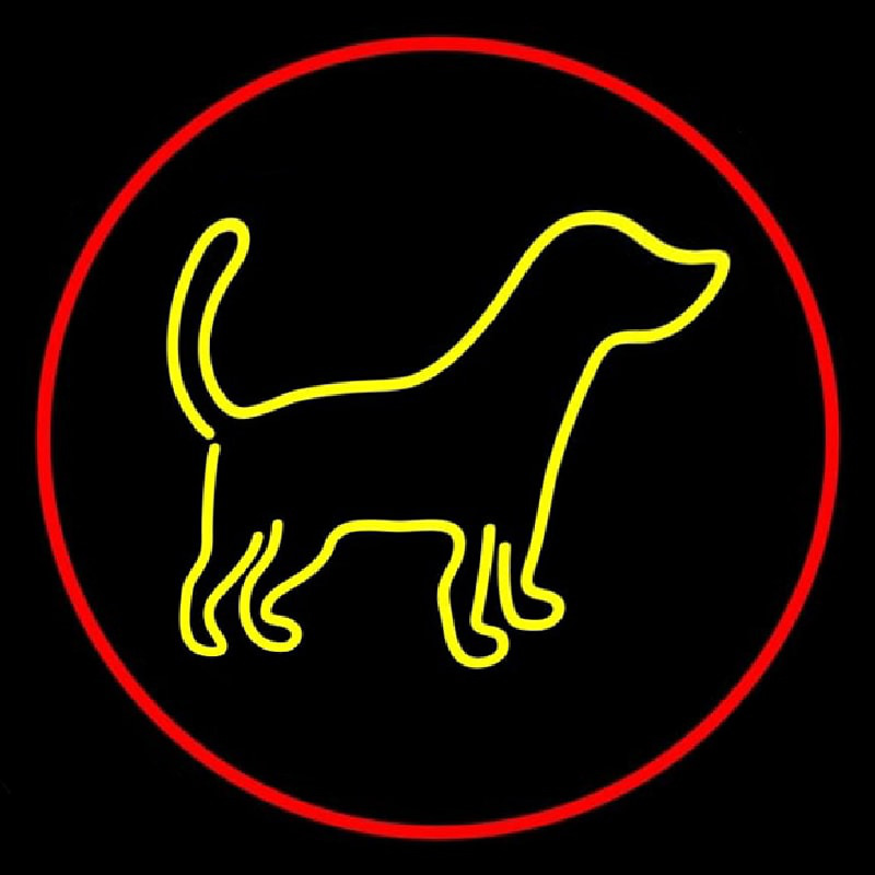 Logo Dog 3 Neon Sign