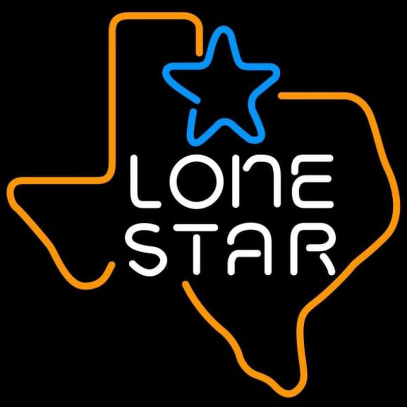 Lone Star Neon Sign