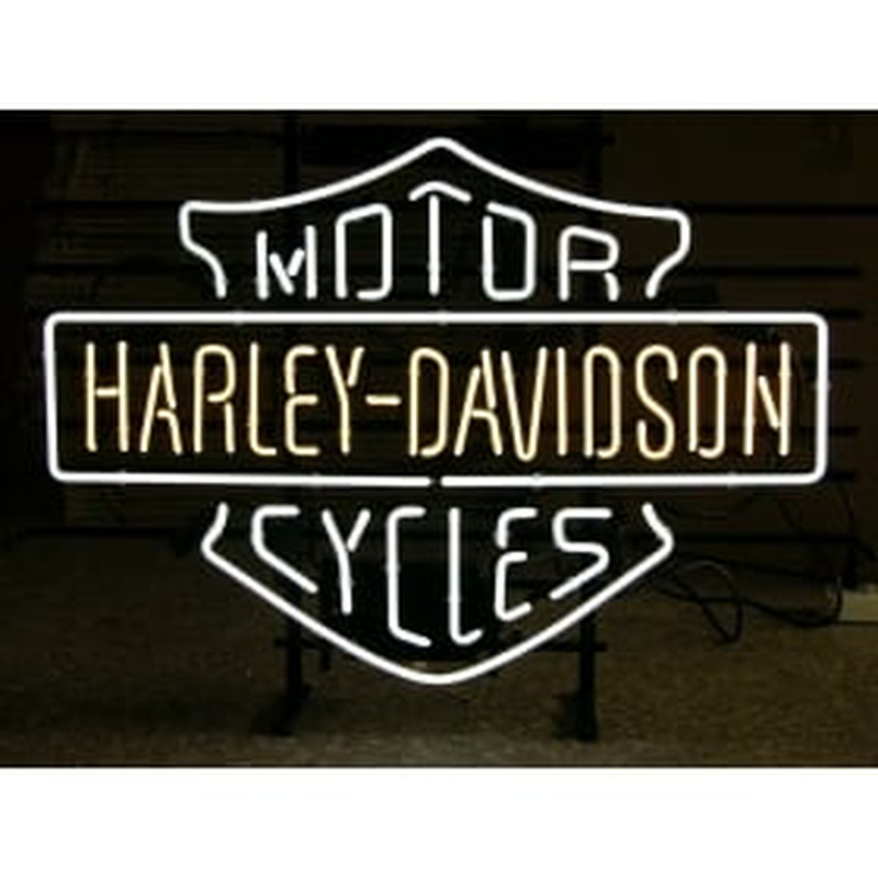 MOTOR CYCLES HARLEY-DAVIDSON Neon Sign