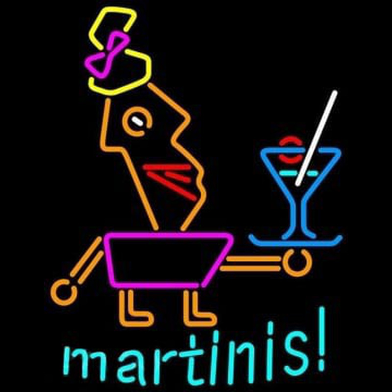 Martinis Neon Sign