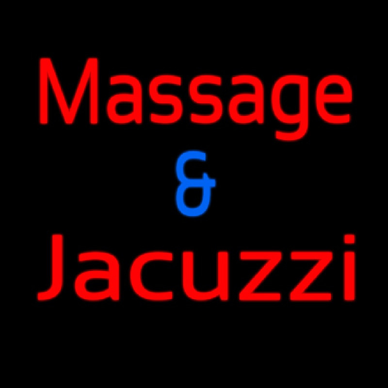 Massage And Jacuzzi Neo Sign Neon Sign