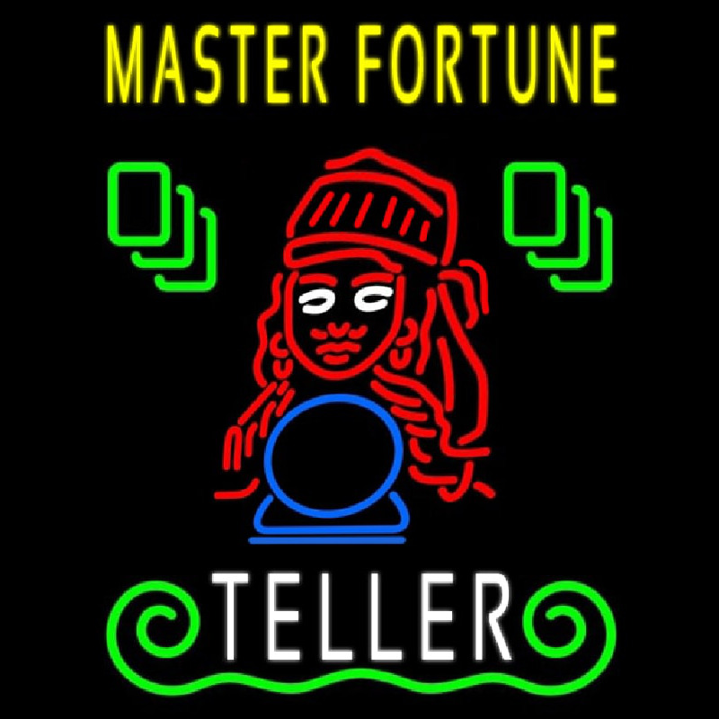 Master Fortune Teller Neon Sign