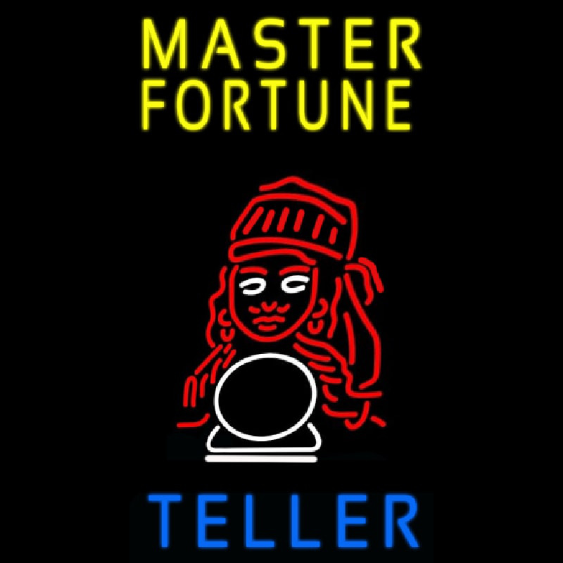 Master Fortune Teller Neon Sign
