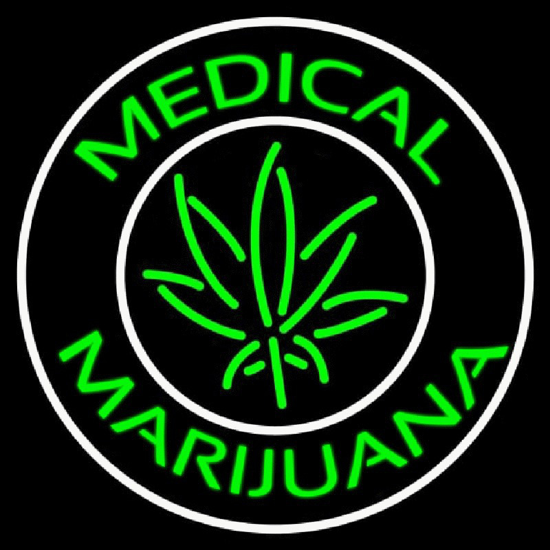 Medical Cross Marijuana Neon Sign