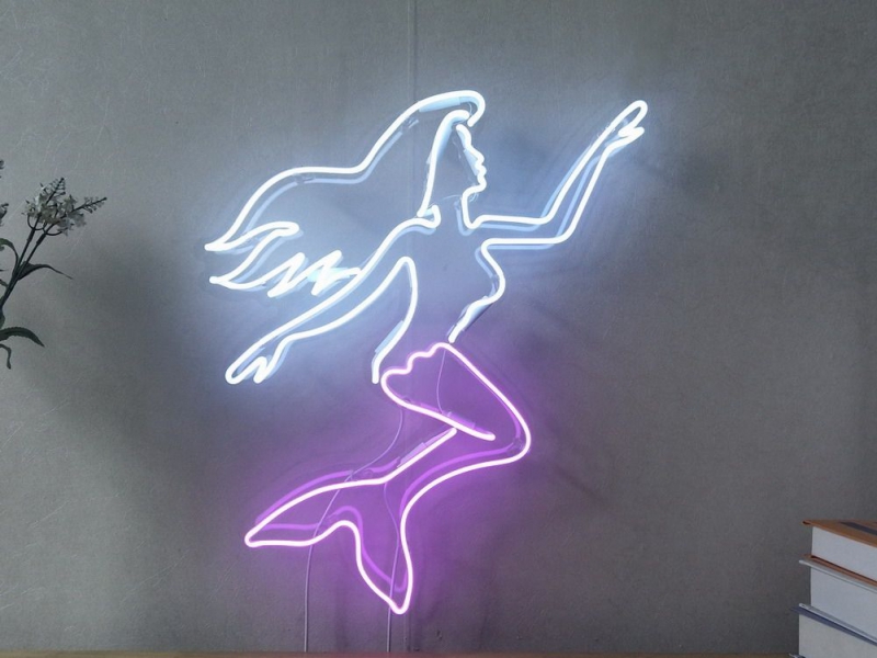 Mermaid Sexy Girl Neon Sign