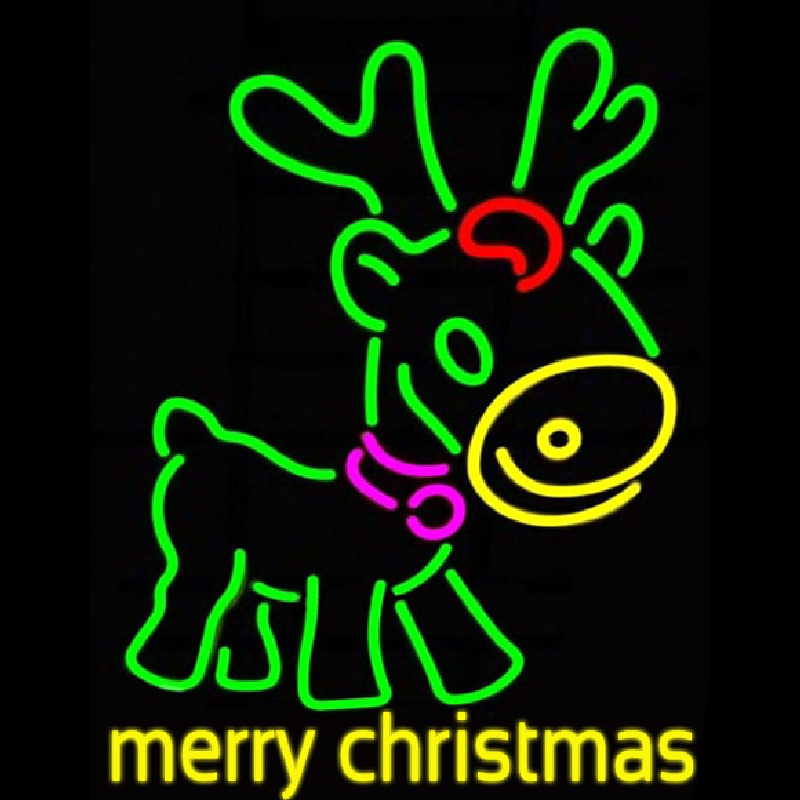 Merry Christmas Neon Sign