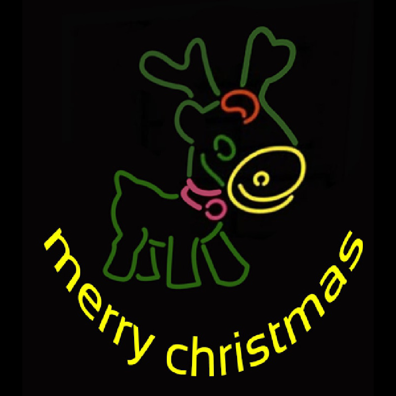 Merry Christmas Neon Sign