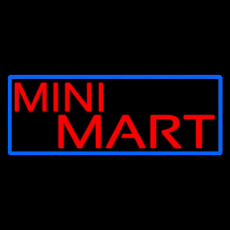 Mini Mart Neon Sign