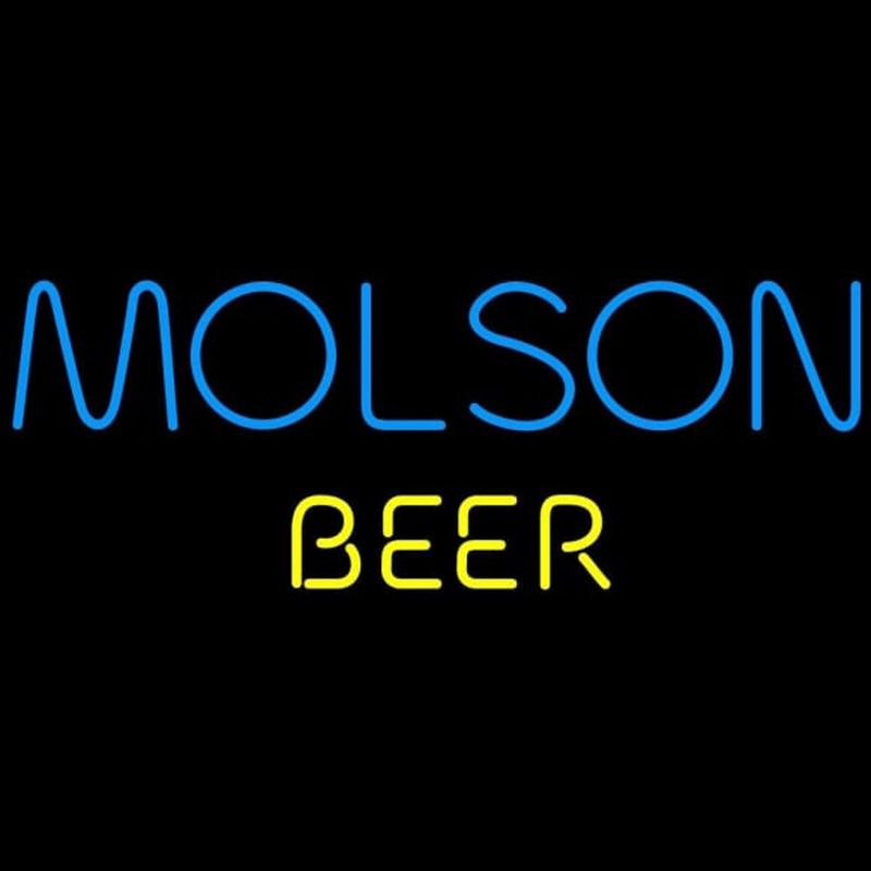 Molson Beer Sign Neon Sign
