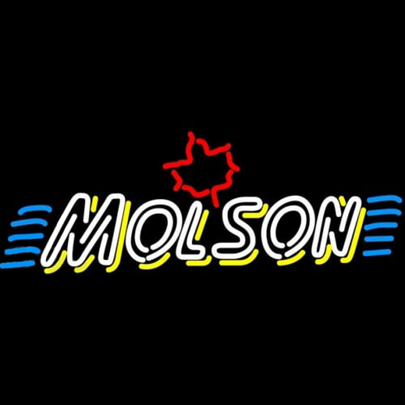 Molson Double Stroke Marquee Neon Sign