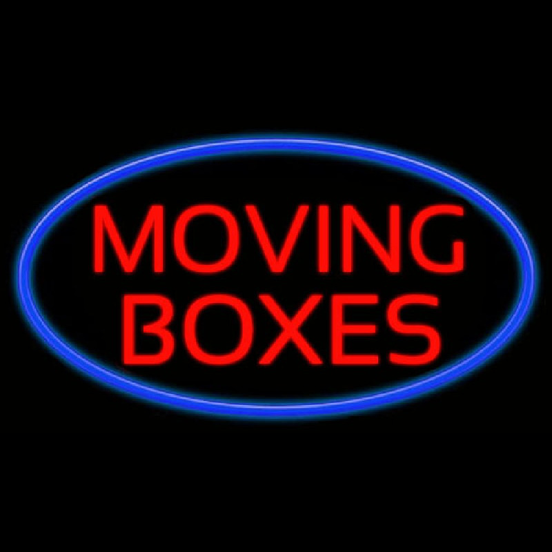 Moving Bo es Neon Sign