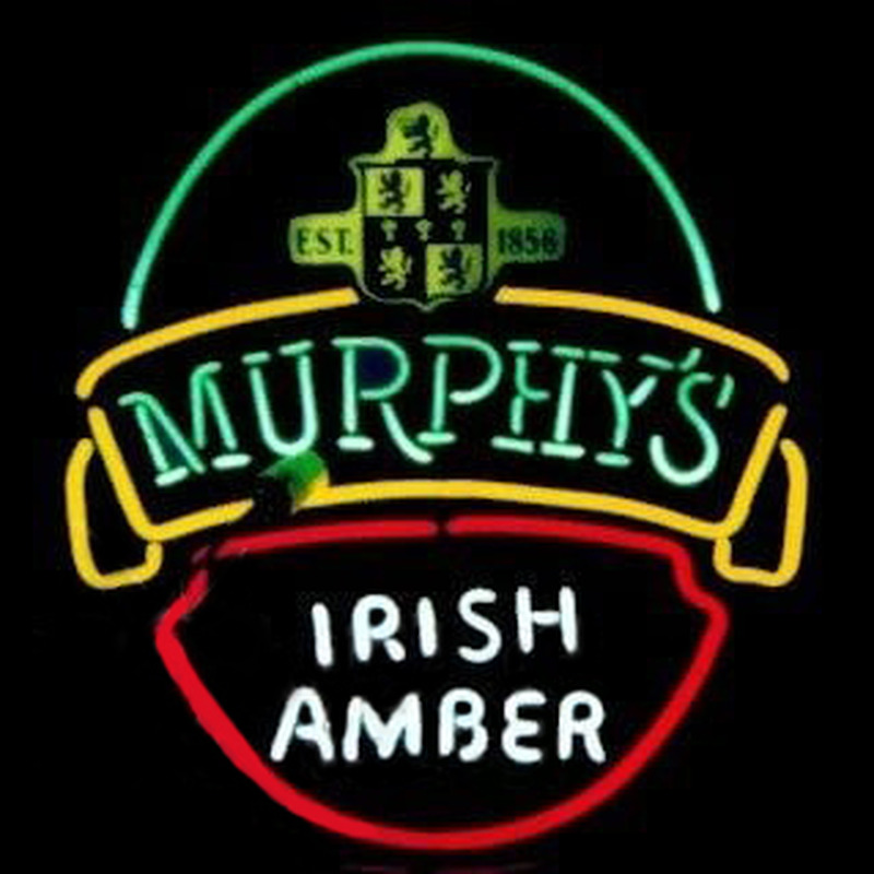 Murphys Irish Amber Neon Sign