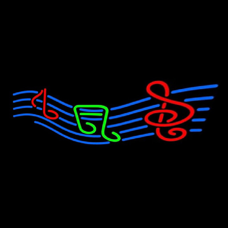 Musical Note 1 Neon Sign