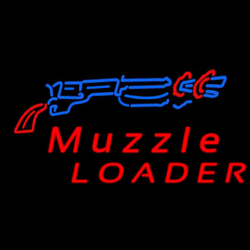 Muzzle Loader Neon Sign