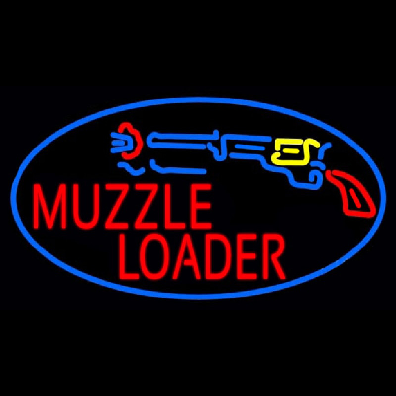 Muzzle Loader Neon Sign