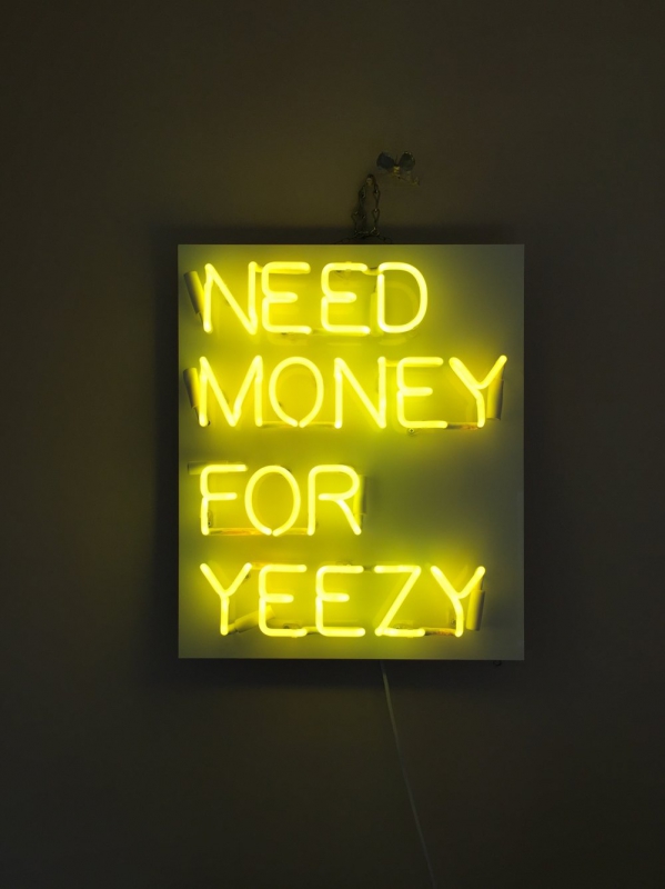 NEED MONEY FOR YEEZY Neon Sign
