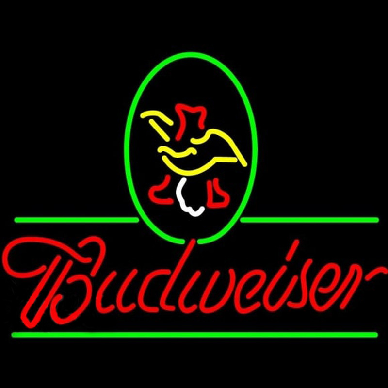 Neonetics Budweiser Eagle Budweiser Eagle Beer Sign Neon Sign