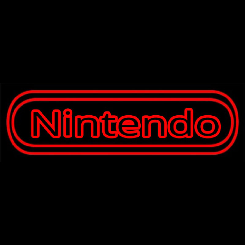 Nintendo Logo Neon Sign