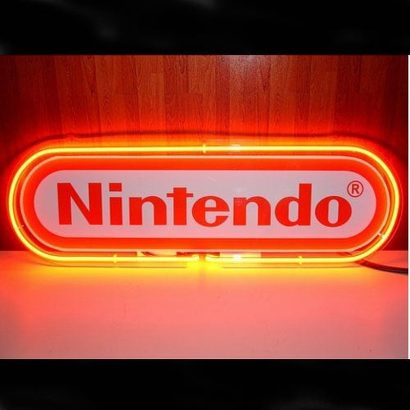 Nintendo Red Neon Sign