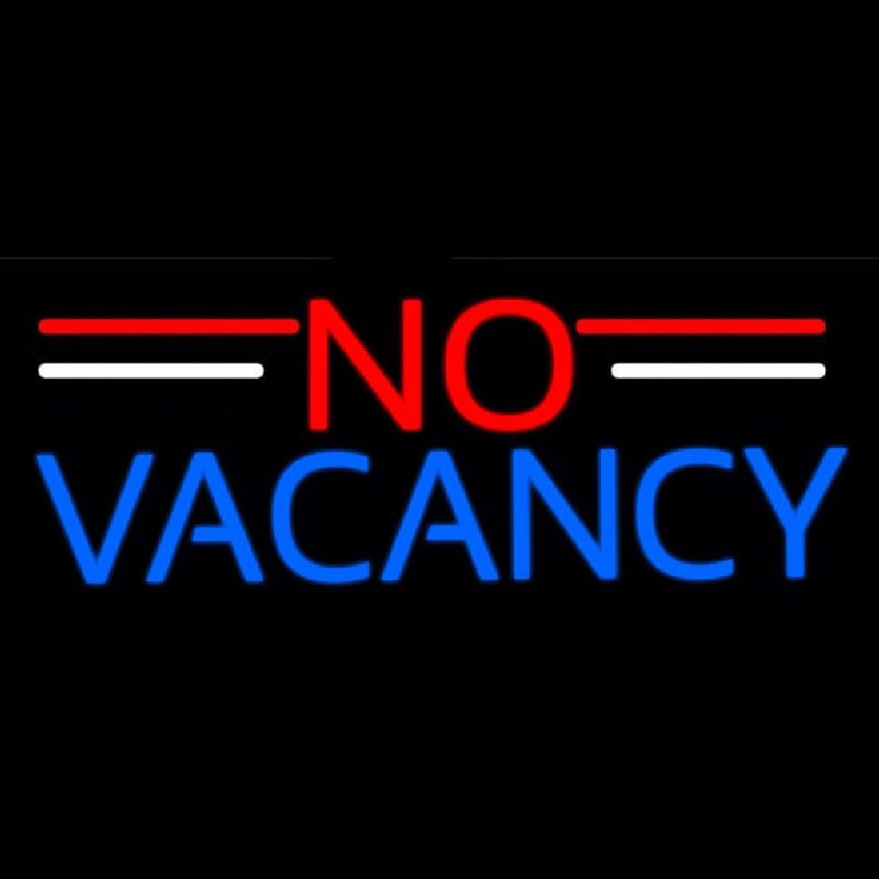No Vacancy Neon Sign