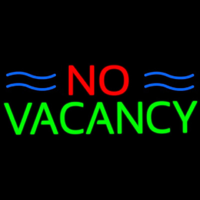 No Vacancy Neon Sign