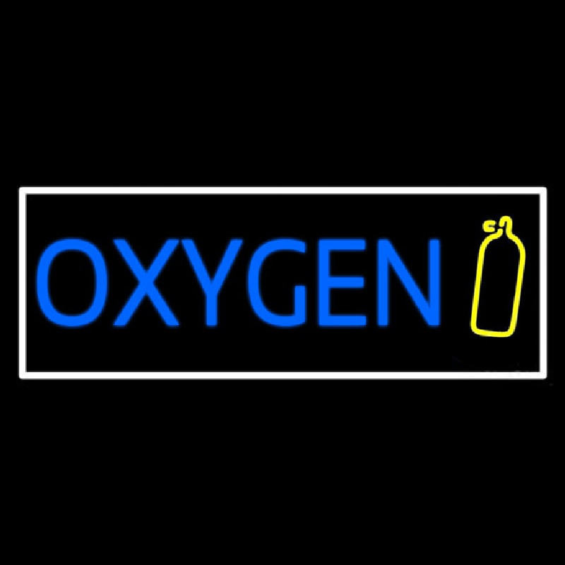 O ygen With Logo Neon Sign