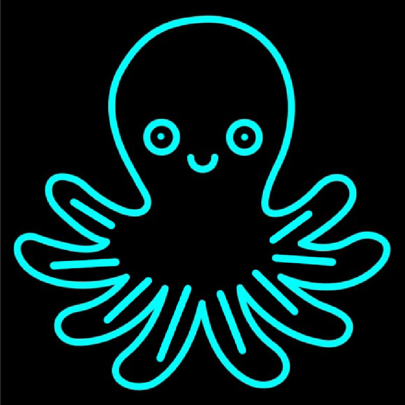 Octopus Neon Sign