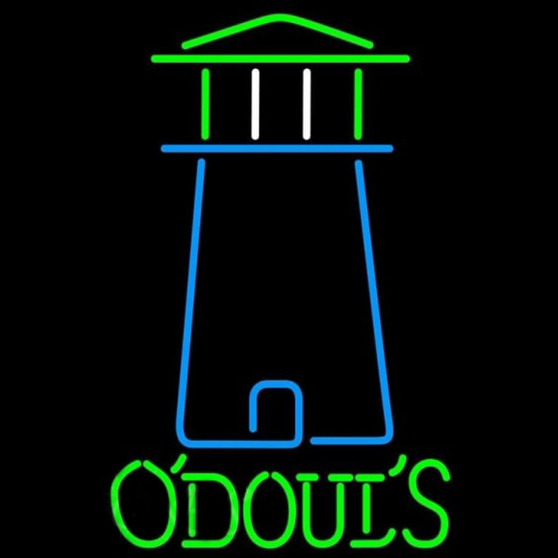 Odouls Lighthouse Art Beer Sign Neon Sign