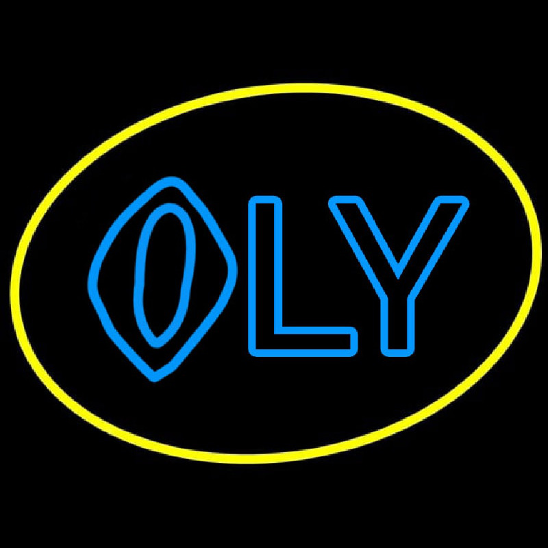 Oly Logo Neon Sign