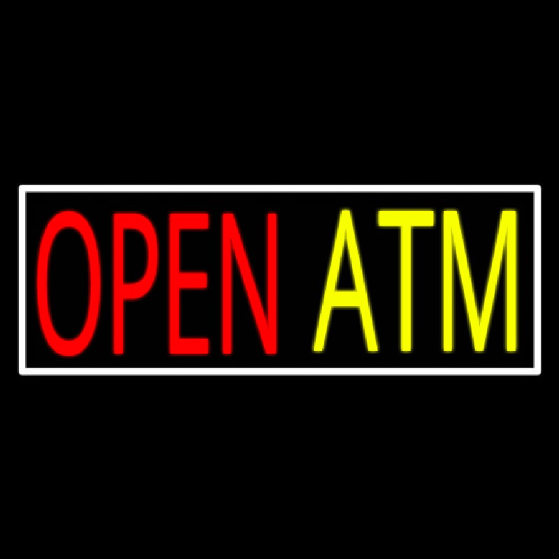 Open Atm 1 Neon Sign
