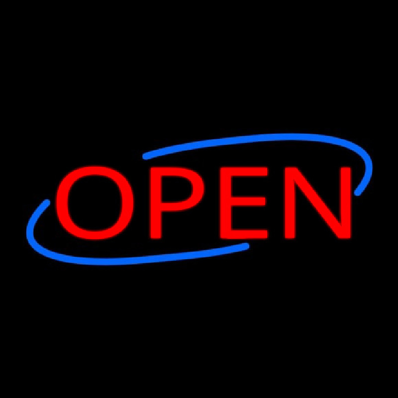 Open Neon Sign