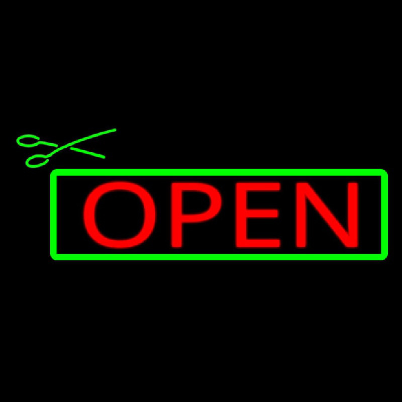 Open Neon Sign