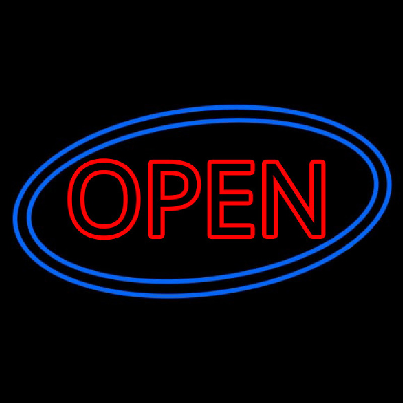 Open Neon Sign