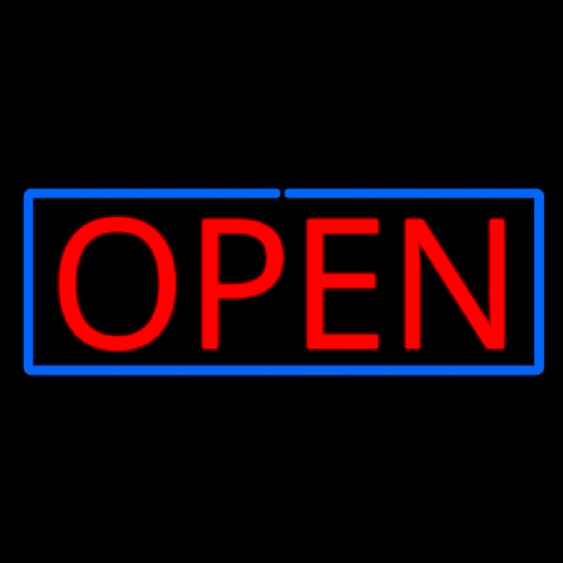 Open Neon Sign