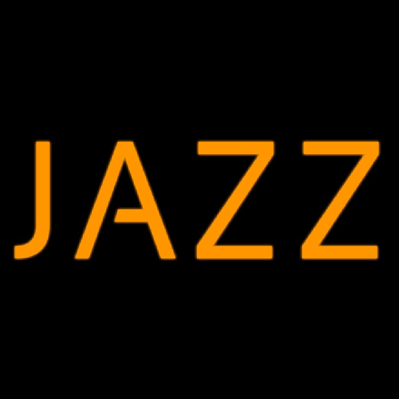 Orange Jazz 1 Neon Sign