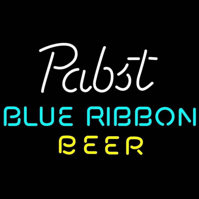 Pabst Blue- Ribbon Beer Te t Beer Sign Neon Sign