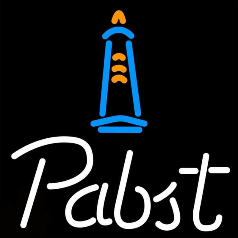 Pabst Light House Beer Sign Neon Sign