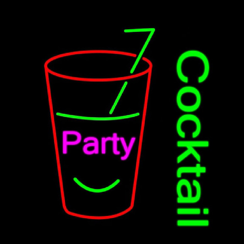 Party Cock Tail Neon Sign