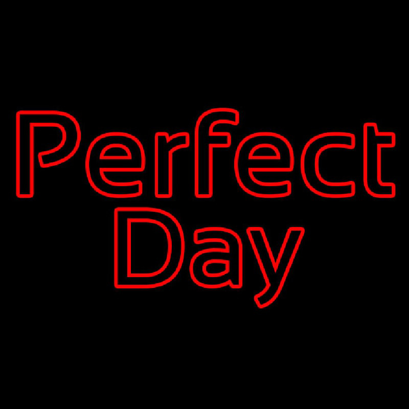 Perfect Day Neon Sign